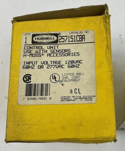 HUBBELL 257151CBA CONTROL UNIT 120VAC 60HZ / 277VAC 60HZ1