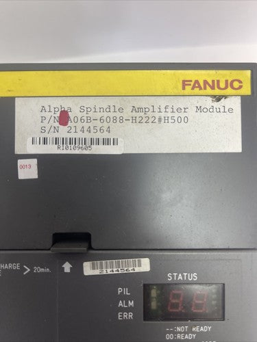 FANUC A06B-6088-H222#H500 SPINDLE AMPLIFIER MODULE1
