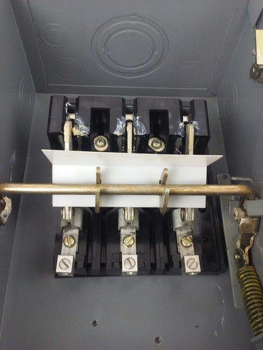 WESTINGHOUSE, HUN362, SAFETY SWITCH, 60A, 600V, 3P, TYPE 1 INDOOR ENCLOSURE, NEW4