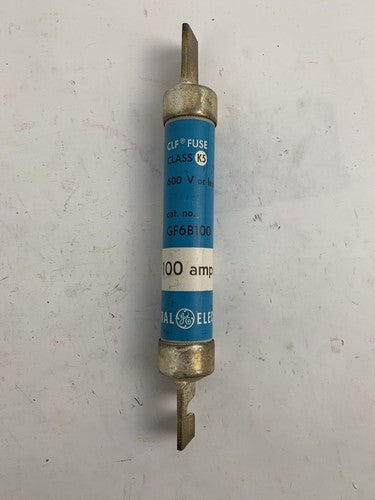 General Electric GF6B100 100A 600V Fuse "Lot of 3"3