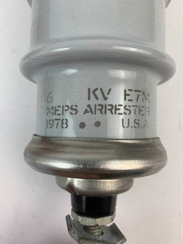 Mcgraw-Edison AV100M006 Surge Arrester E7M 6kV2