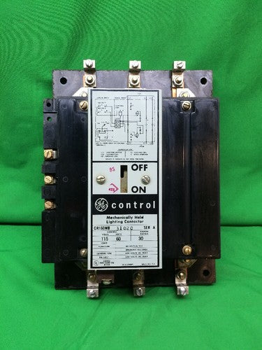 GENERAL ELECTRIC GE CR160MB 3102C CR160MB3102C MECHANICALLY HELD CONTACTOR SER A0