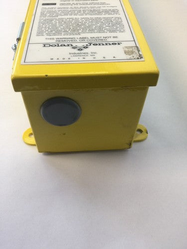DOLAN-JENNER SS7B-351PD0 PRESENCE SENSING DEVICE TRANSMITTER 115VAC 1A SAFE SCAN2