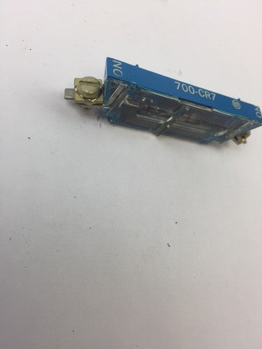ALLEN BRADLEY 700-CR7 NOMALLY OPEN CONTACT CARTRIDGE TYPE RM RELAY SERIES A6