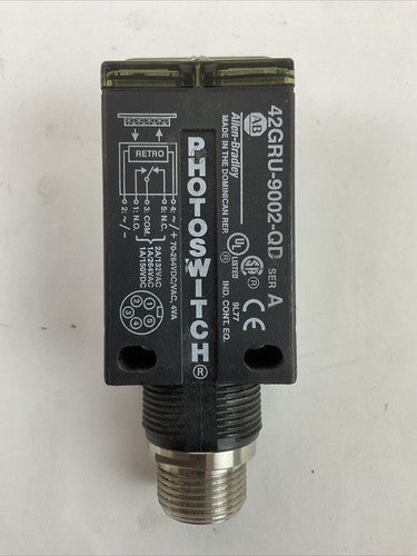 ALLEN BRADLEY 42GRU-9002-QD SER A PHOTOSWITCH0