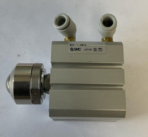 SMC CQSB25-15-DCQ7907 COMPACT CYLINDER W/ A-TEC ROLLER BEARING PV20B-AM40