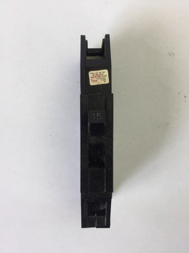 ZINSCO QB115 CIRCUIT BREAKER 120/240VAC 1POLE 15AMP TYPE QB (LOT OF 5)1