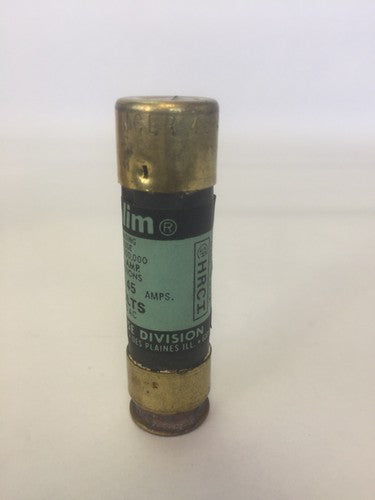 ECONOLIM NCLR 45 CURRENT LIMITING CLASS RK1 FUSE 45AMP 250VAC  (LOT OF 10)4