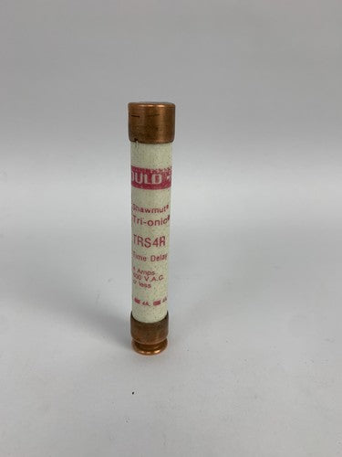 Gould Shawmut Tri-Onic TRS4R 4A 600V Fuse "Lot of 5"0