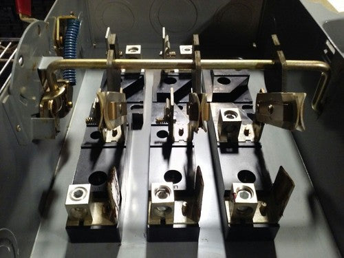 WESTINGHOUSE, GFN323N, SAFETY SWITCH, 240V, 100A, 2P, 2 FUSES, INDOOR, NEW5