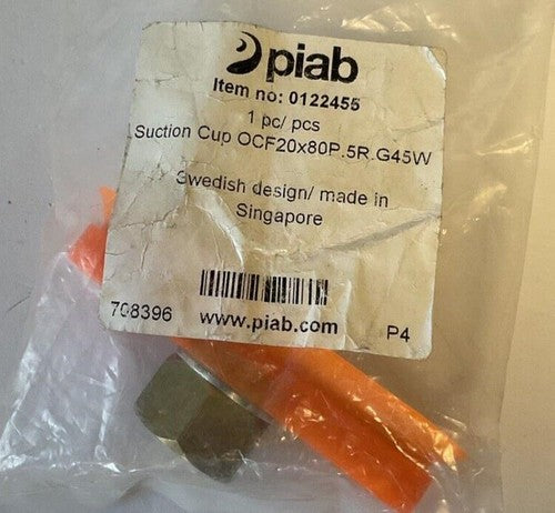 PIAB SUCTION CUP OCF20x80P.5R.G45W ***LOTOF3***2