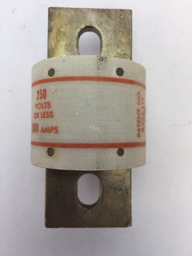 GOULD SHAWMUT AMPTRAP A25X800 FUSE 800AMP 250 VOLTS TYPE 43