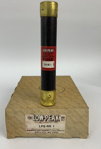 Bussmann Low-Peak Dual Element LPS-RK 1 Fuse "Lot of 8"0
