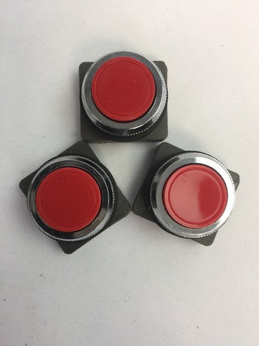 ITE GOULD H32BF2 OIL TIGHT PUSH BUTTON (LOT OF 3)0