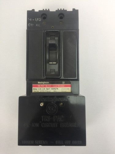 WESTINGHOUSE F3040PV TRI-PAC DE-ION CIRCUIT BREAKER 40AMP 600VAC 3 POLE 0