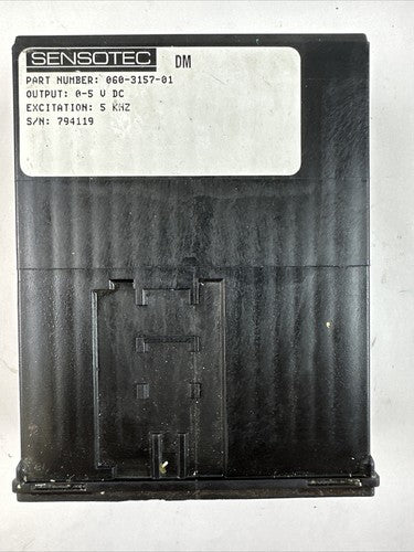 SENSOTEC 060-3157-01 SIGNAL CONDITIONER OUTPUT 0-VDC MODEL DM2