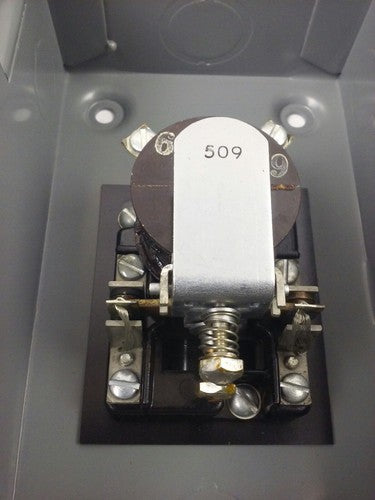 CUTLER HAMMER, 9575H770A, 509- A.C. RELAY, NEMA 1, 110V, 60 HZ, 1/4 H.P., NEW 4