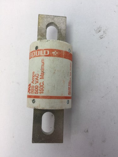 GOULD SHAWMUT AMPTRAP A50P325 FUSE 325 AMP 500VAC TYPE 43