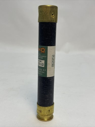 BRUSH/RELIANCE ECSR17-1/2 TIME DELAY CLASS RK5 FUSE 600VAC 17-1/2A (LOT OF 10)4