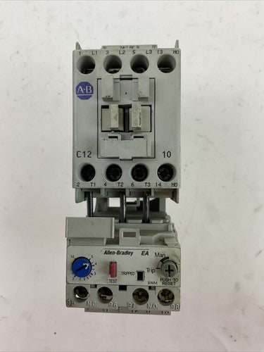 ALLEN BRADLEY STARTER (100-C12D*10 COIL 24VDC + 193-EA1EB 1.6-5.0A)0
