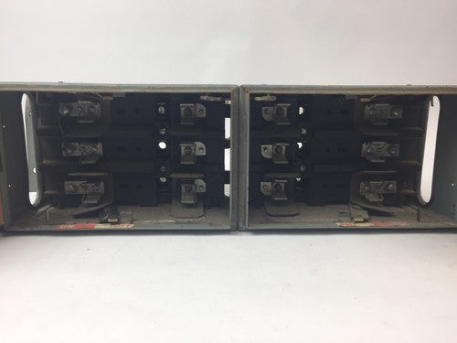 Square D QMB-3603-T ser. 2 Saflex twin unit 30amp 3-pole 600VAC QMB3603T5