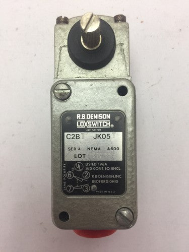 GOULD C2BT JK05T LIMIT SWITCH NEMA A600 R.B. DENISON LOXSWITCH1