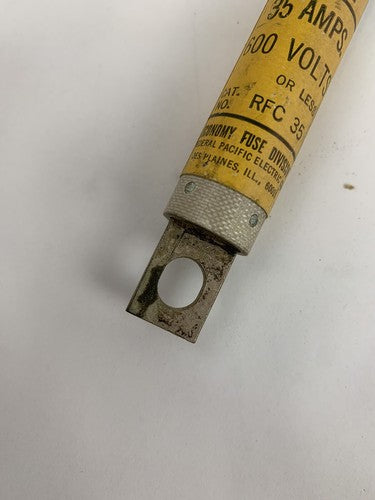 Economy Fuse RFC35 35A 600V Type-RF Fuse "Lot of 6"2