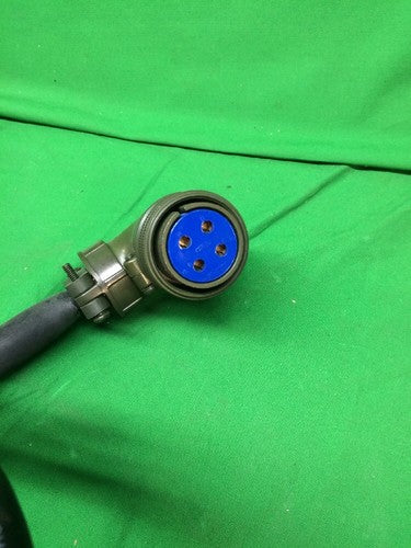 CEL-CON 600132 CABLE, 4 FT, CONNECTOR 4 PIN FEMALE, 90_, 300 V2