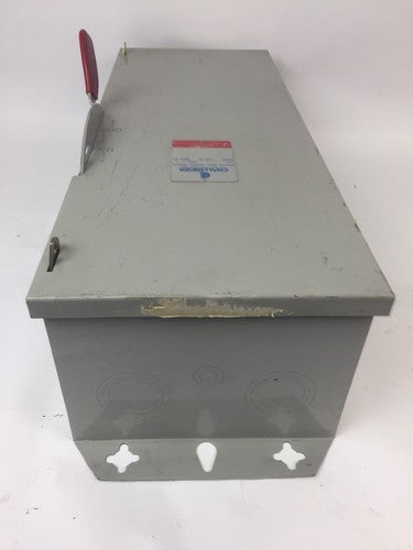 CHALLENGER HD363NFC HD SAFETY SWITCH 600VAC/DC 100AMP 75HP TYPE 1 ENCLOSURE9