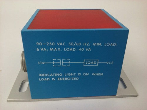 ISSC 9803-38 SOLID STATE METALLIC PROXIMITY SWITCH, 90-250VAC, 50/60HZ, 6VA, NEW2