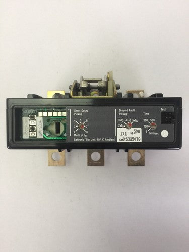WESTINGHOUSE KS3250TG ELECTRONIC GROUND FAULT TRIP A1X3PK AUX SWITCH 6642C15G012