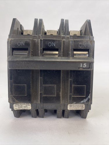 GE THQC32015 CIRCUIT BREAKER 240VAC 15AMP 3POLE0