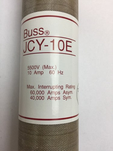 BUSS JCY-10E FUSE 5500V 10AMP 60HZ3