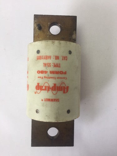 SHAWMUT A4BY1600 AMP-TRAP CURRENT LIMITING FUSE FORM 480 TYPE 55AL 600VAC K-DON 6
