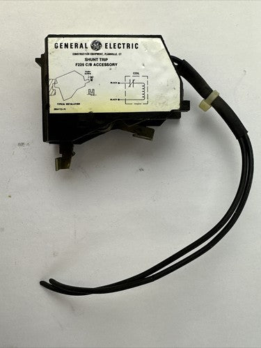 GE TFKSTA8 SHUNT TRIP 24VDC 286A7734P2 F225 C/B ACCESSORY5