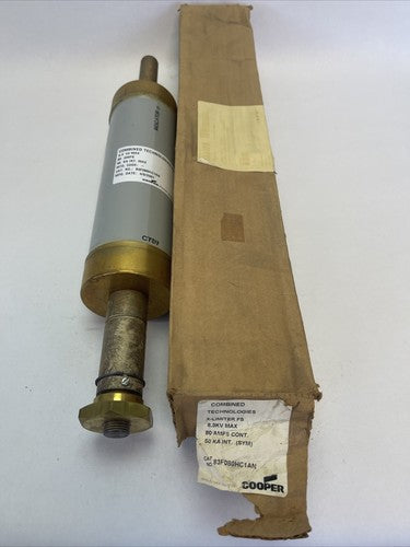 COOPER 83F080HC1AN COMBINED TECHNOLOGIES FUSE 8.3kV MAX 80AMP 50KA INT MAX0