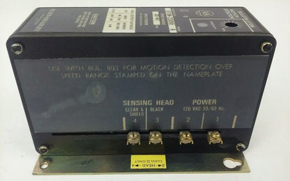 ALLEN BRADLEY 870M-ZOD95 SER. A, MOTION DETECTOR, 20-40 RPM SPEED RANGE,120V 10A2