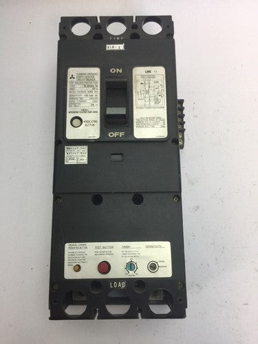 MITSUBISHI W-NV225-TA CURRENT-OPERATED EARTH-LEAKAGE CIRCUIT BREAKER 225A 480VAC0