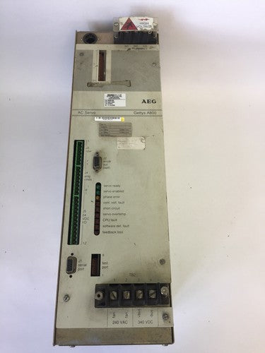 AEG A840-000 AC SERVO GETTYS A8000