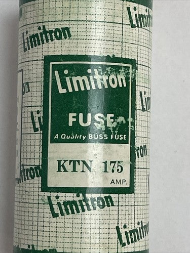 BUSSMAN LIMITRON KTNR175 FUSE 175AMP 250VAC CLASS K11