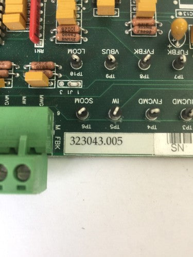 UNICO 323043.005 CIRCUIT BOARD CSI-4 403-343 ECL 31