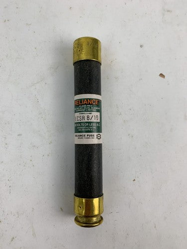 Brush Reliance Time-Delay Dual-Element ECSR8/10 8/10A 600V Fuse "Lot of 10"2