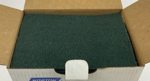 NOTRON 662610 79600 GREEN SCOURING PAD 6" X 9" ***LOTOF20***5