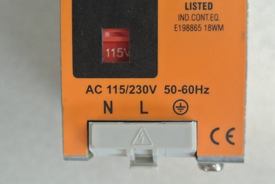 ifm SL2.502 POWER SUPPLY / 24VDC / 2.5A / 115-230VAC, 50-60Hz / IFM DN 20118