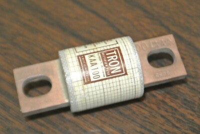 BUSSMANN / TRON KAA100 / RECTIFIER FUSE / 100A / 130V / NEW SURPLUS / KAA-1000