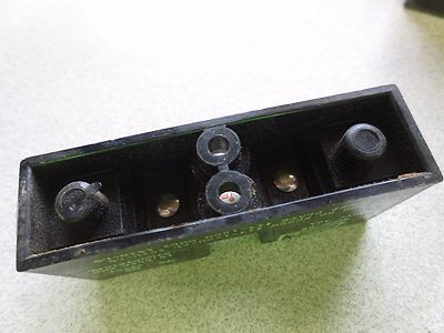 CONNECTRON M631-66 FUSE HOLDERS - 600V, 30A  - LOT of 12 - WITH FUSES3