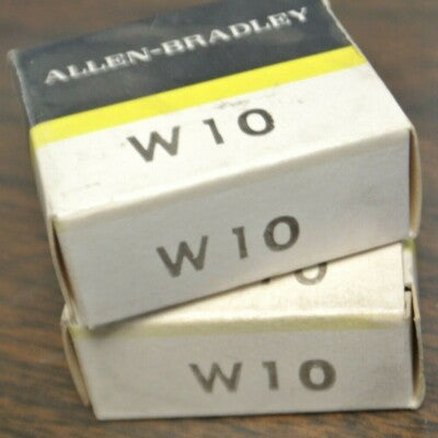 LOT of 2 / ALLEN-BRADLEY W10 THERMAL OVERLOAD HEATER ELEMENT / NEW SURPLUS0