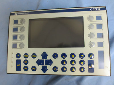 TELEMECANIQUE CCX17 OPERATOR INTERFACE MODULE TCCX1730LW AEG SCHNEIDER LCD3