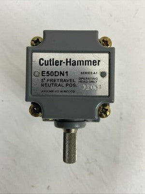 CUTLER HAMMER LIMIT SWITCH E50SN E50DN1 E50RB1