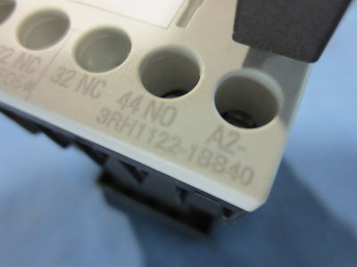 SIEMENS 3RH1122-1BB40 CONTACTOR COIL 24 VDC with 3RT1916-1JJ005